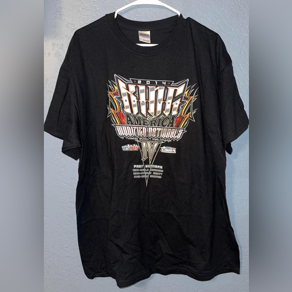 Gildan Black Short-Sleeve Modified Nationals Racing Tee